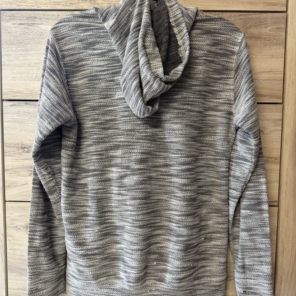 Gray Hooded Men's Sweater